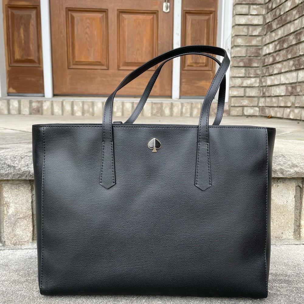 KATE SPADE Molly Large Work Tote Black NEW - Picture 2 of 15